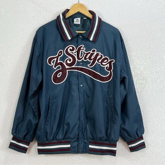Adidas Original Adibreak Collegiate Jacket Blue Dressinn Varsity style - Picture 11 of 13